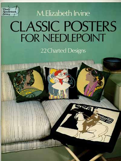 Classic Posters for Needlepoint: 22 Charted Designs  by M. Eliza